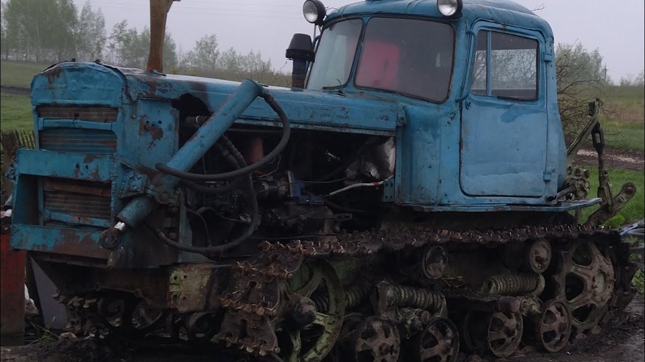 ДТ-75 установка стартера, нюансы! подготовка трактора к культивации. весна 2023