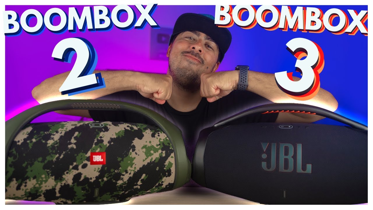 BOOMBOX 3 vs BOOMBOX 2 - A JBL ACERTOU ? Vem ver qual é a MELHOR caixa de som! [ Comparativo ]