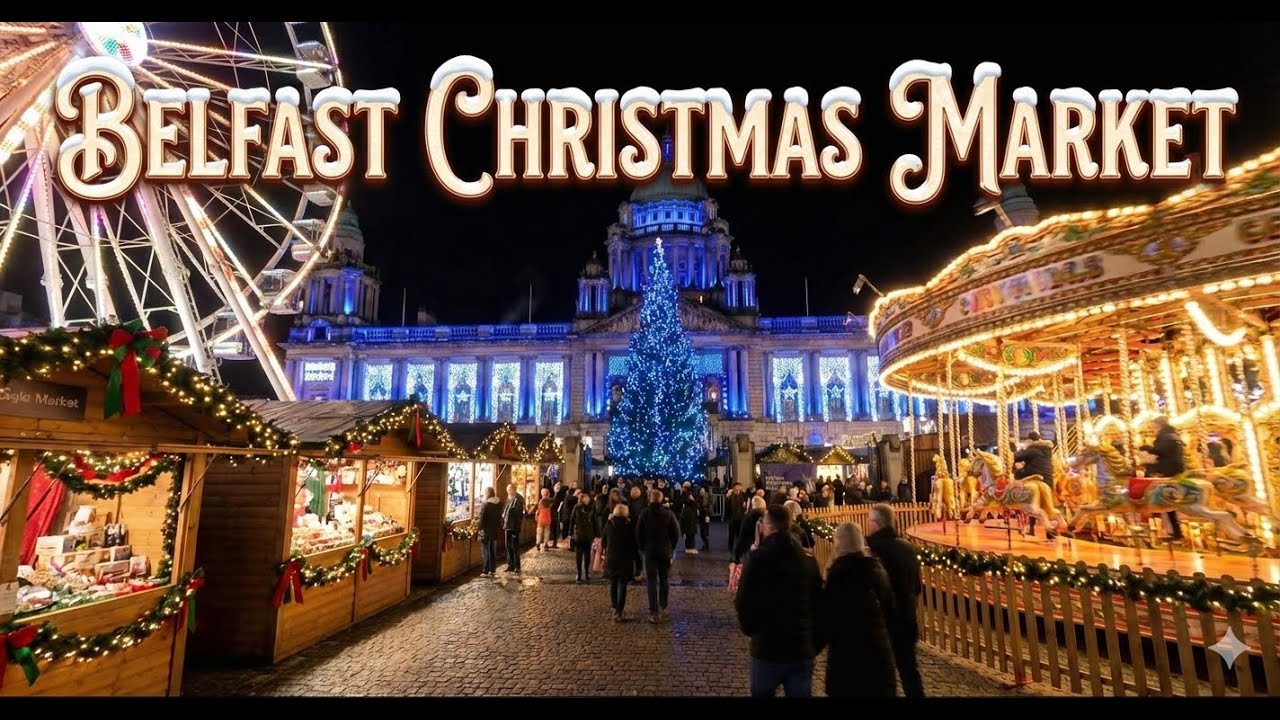 Belfast Christmas Market & Festive City Decorations