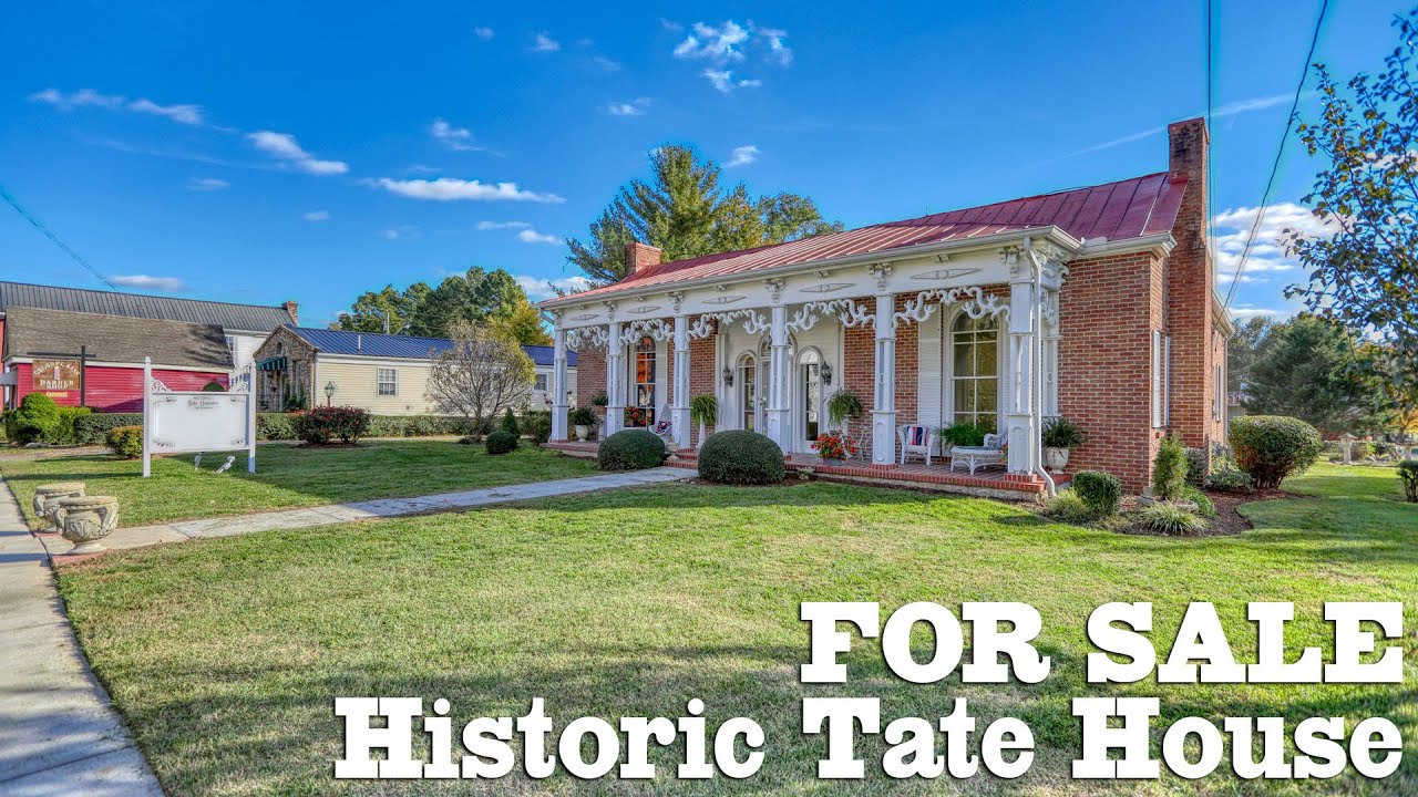 SOLD! The Historic Tate House, built in 1850 - Cross Plains, TN