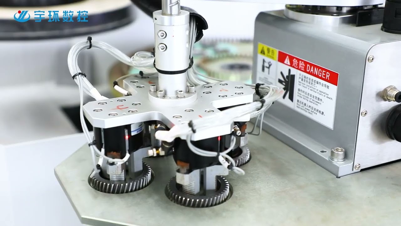 Gear double disc grinding automation line,rough grinding-fine grinding-finish lapping grinding