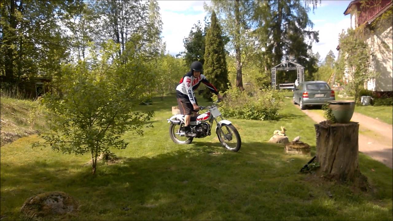Testing Yamaha TY 125