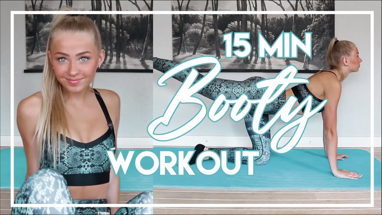 15 MIN BOOTY WORKOUT // No equipment 🏋🏼‍♀️ Danique Hosmar