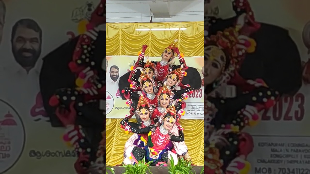 wow! Arikomban HS kalolsavam group dance Sacret heart girls Thrissur🥳🥳🥳 #kalolsavam2023 #groupdance