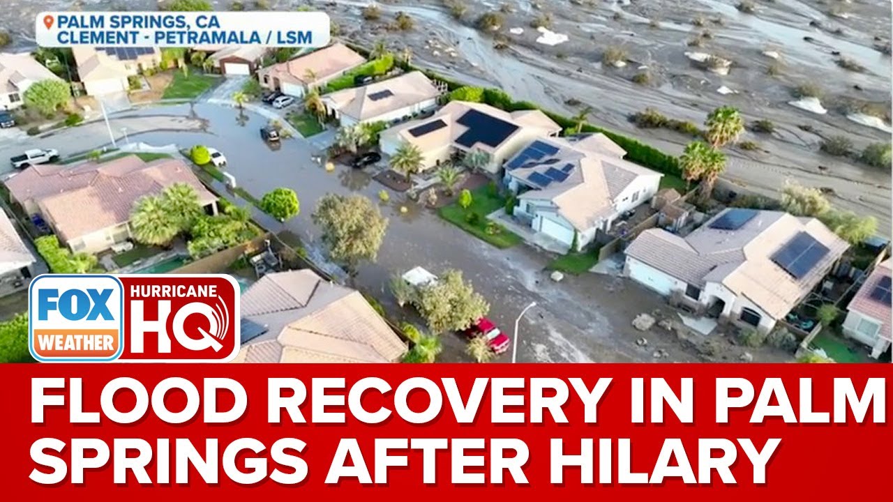 'We're Stuck': Palm Springs, CA, Left Completely Cut Off From Rest Of State After Flooding