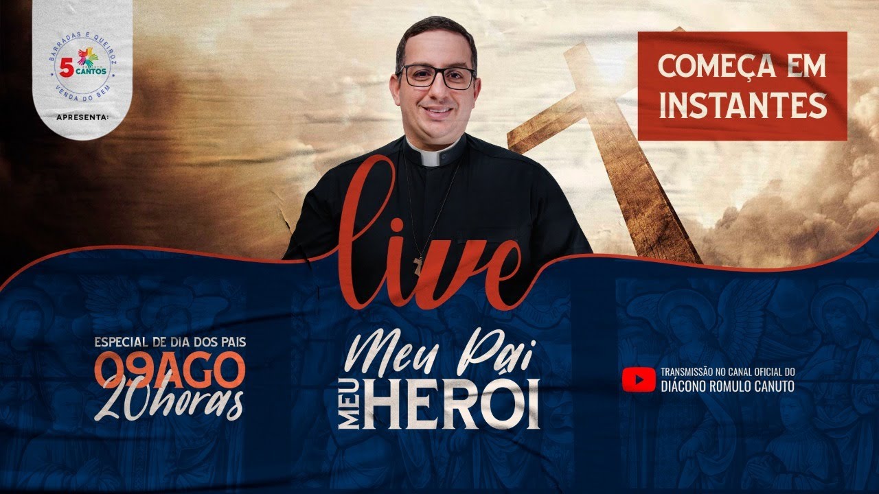 LIVE MEU PAI MEU H&Eacute;ROI - DI&Aacute;CONO ROMULO CANUTO