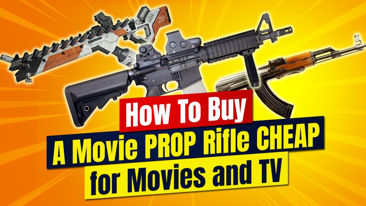 How To Buy A Movie PROP Rifle Cheap for Film & TV | Buy A Movie Prop Gun Shotgun Nerf Online