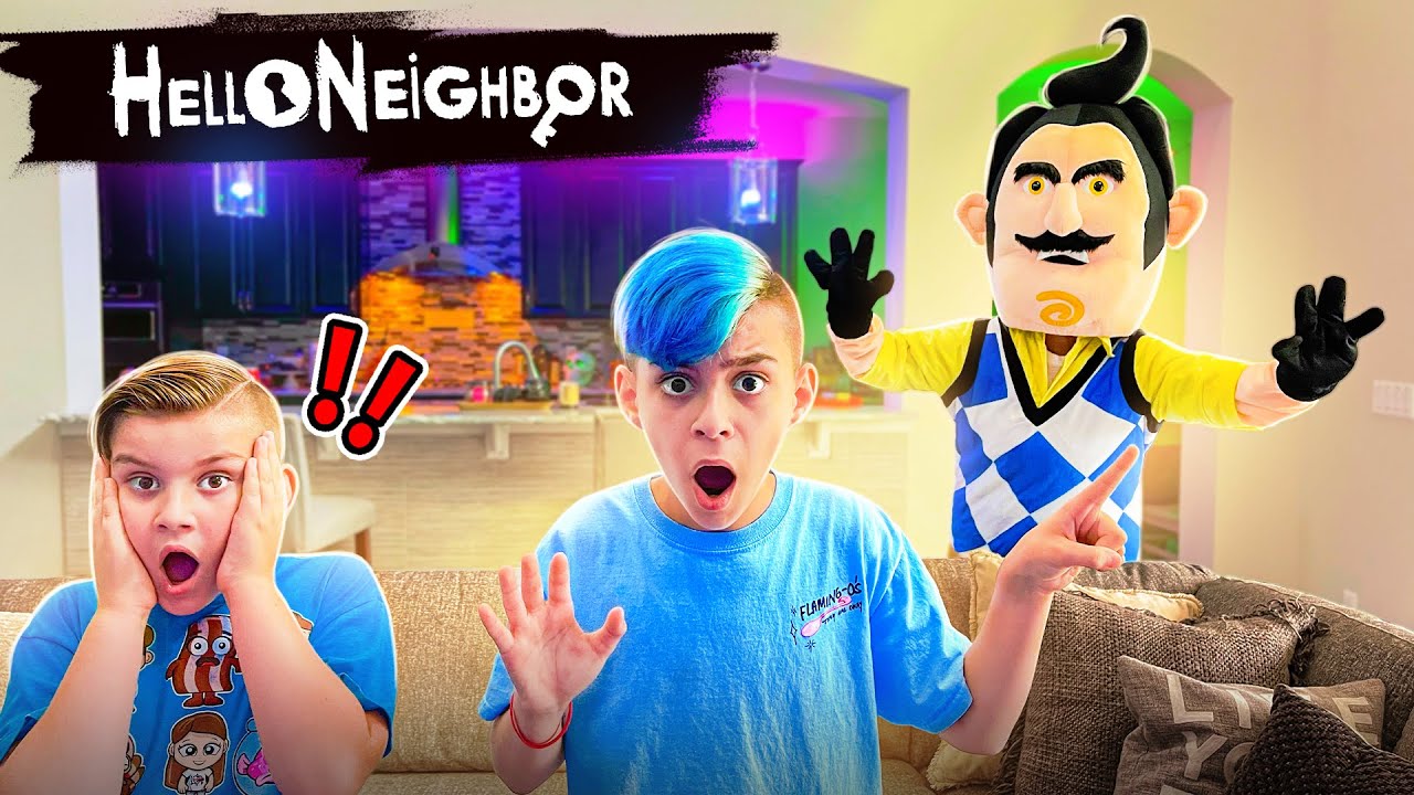 Hello Neighbor Finds Our New House!!!