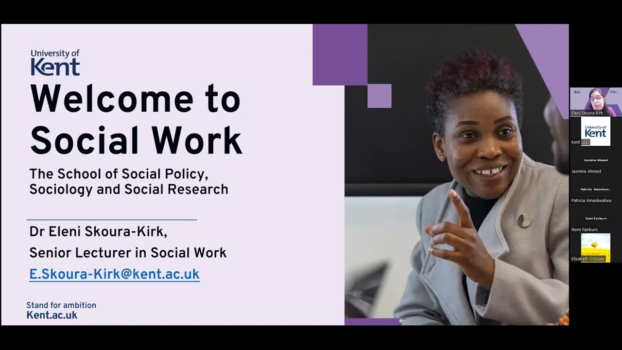 Welcome to Social Work