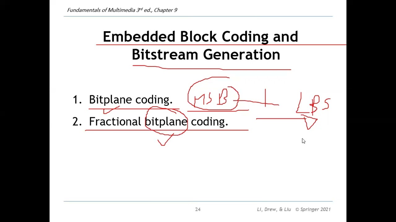 Lecture 12 Image Compression Standards (JPEG 2000, JPEG-LS, Bi-level)