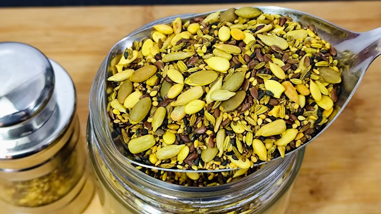 Healthy Tasty Seeds Mukhwas Recipe - सुपर हेल्थी बहुत ही फदयेमंद यह मुखवास आज ही घर पे बनाइये |
