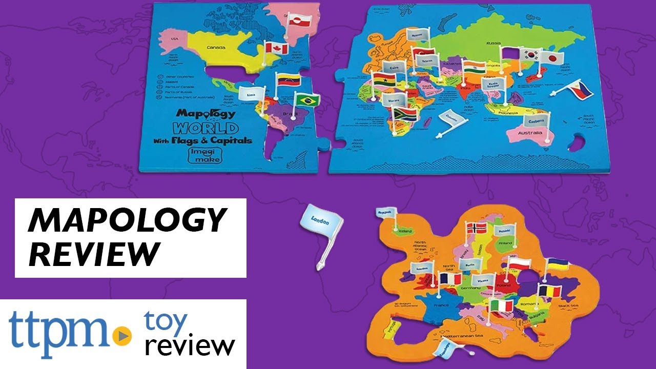 Mapology Puzzle Review from Imagimake