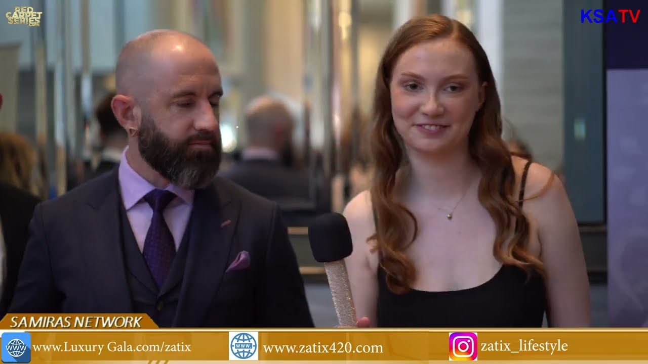 Luxury Gala 2024- Sophia Sitter interviewed Chris Ahern , CEO of Zatix