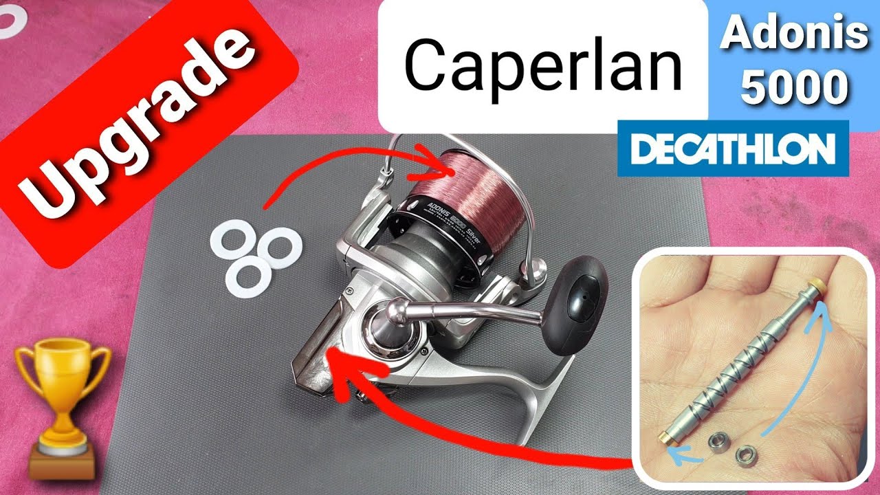 MODIFICATION/UPGRADE | CAPERLAN ADONIS 5000 (Decathlon) | Moulinet Surfcasting Long Cast