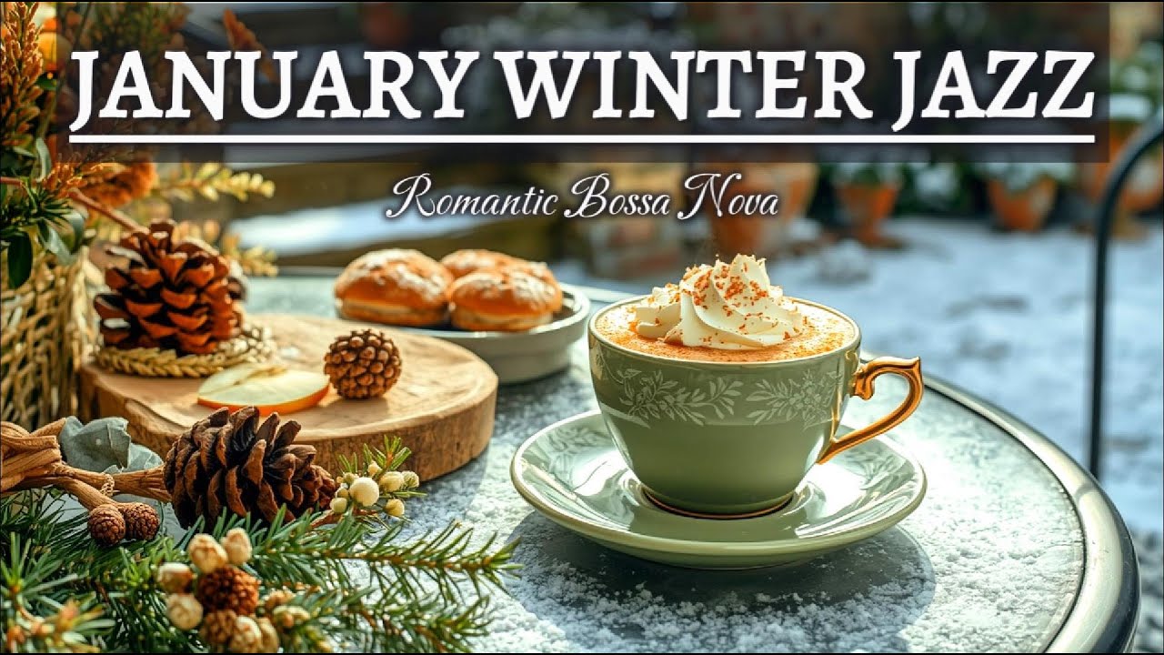 January Winter Jazz ☕ Smooth Bossa Nova Cafe Music for Cozy Winter Moods, Focus & Relaxation