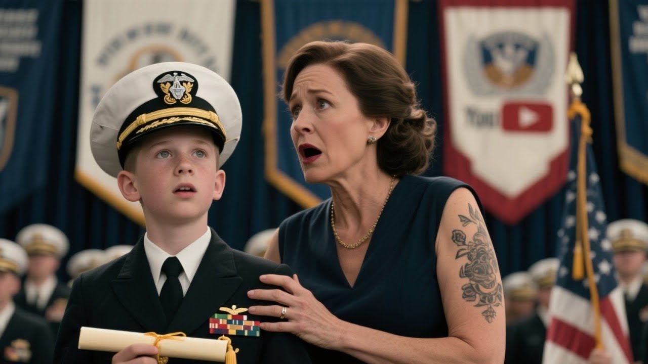 She Came to See Her Son Graduate—Then a SEAL Admiral Saw Her Tattoo and Froze in Shock |True Stories