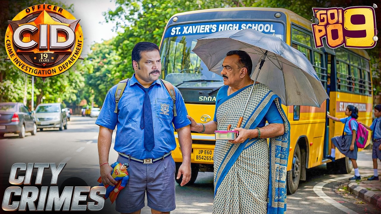 School Bus-এ Daya গেলেন এক Secret Mission-এ |  CID Bengali | City Crimes