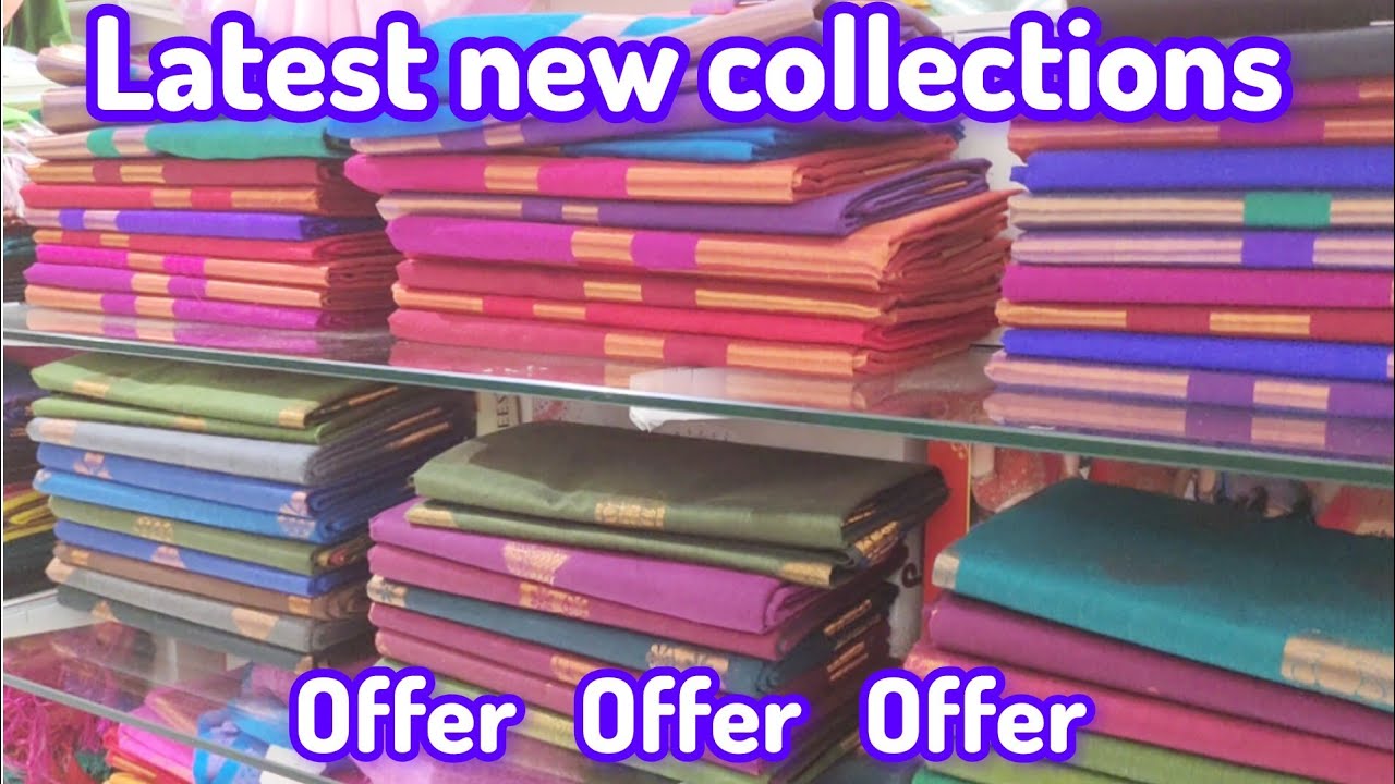 Chennai Padi Saravana stores latest trending sarees