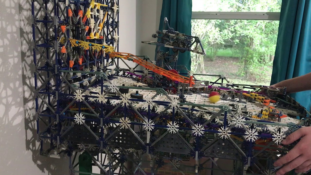 Shooting star, a K'nex pinball machine
