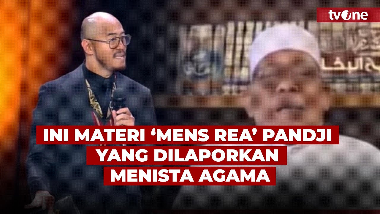 Blak-blakan! Pelapor Pandji Beberkan Materi Mens Rea yang Diduga Menista Agama | tvOne
