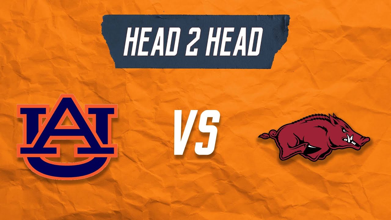 Head to Head: Auburn vs Arkansas