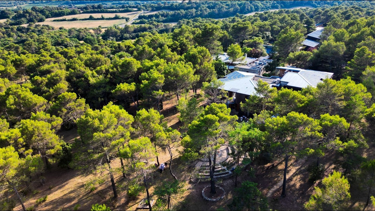 Le Centre Forestier vu du ciel...