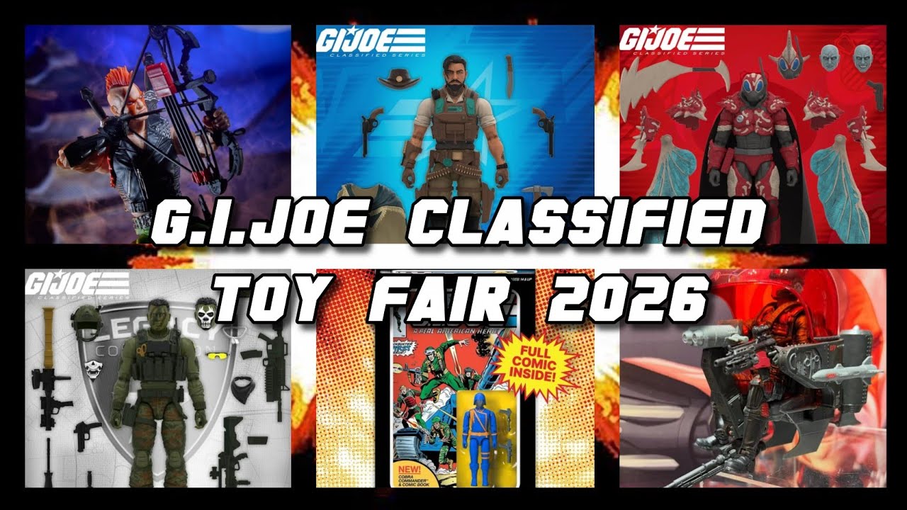 G.I.JOE CLASSIFIED TOY FAIR 2026