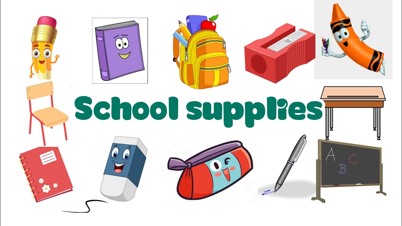 School Supplies Vocabulary - Talking flashcards - Learn English vocabulary with pictures | EngKids