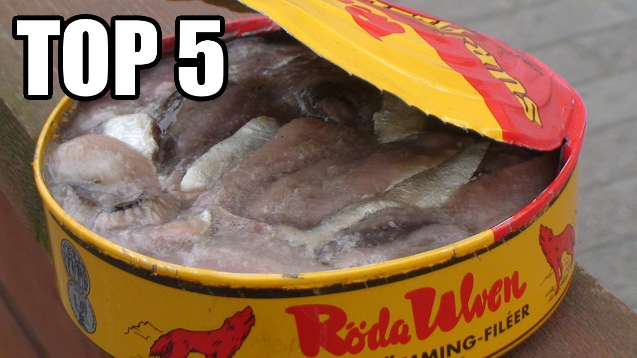 TOP 5 - Dalších nejodpornějších jídel