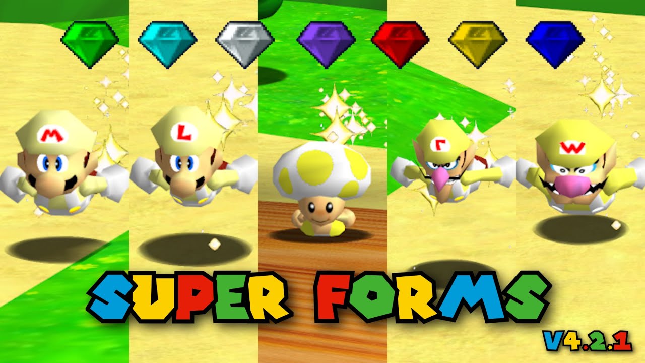 Super Mario 64 Coop DX - Super Forms v4.2.1