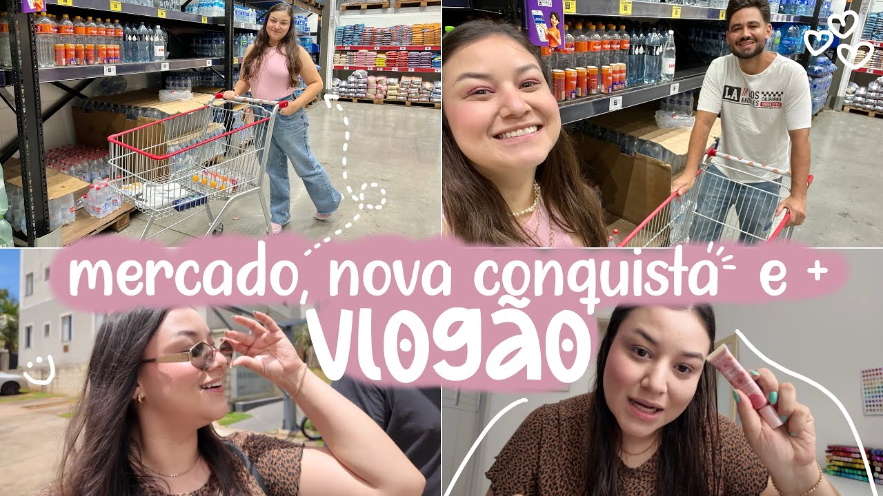 compras no mercado assaí atacadista, mais uma conquista, comprinhas e maquia e fala