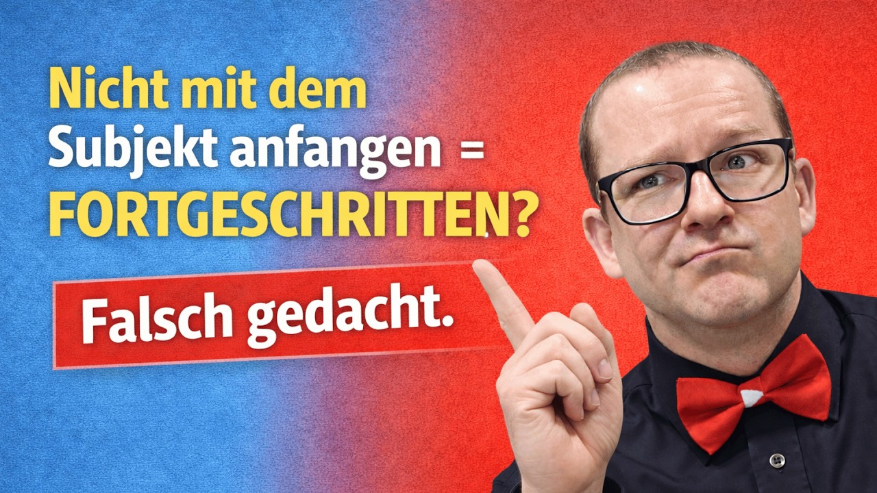 Are You Emphasizing the Wrong Thing in German?