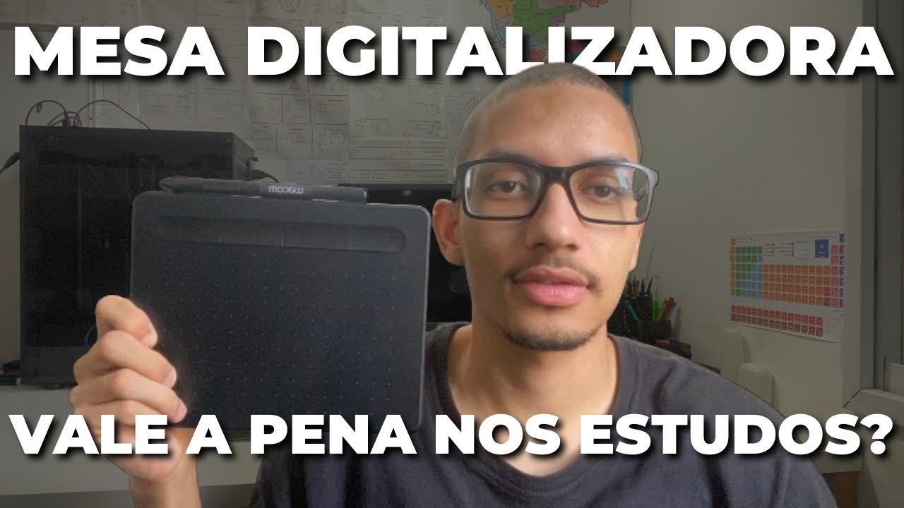 MESA DIGITALIZADORA, VALE A PENA PARA OS ESTUDOS? | Unboxing Wacom Intuos CTL4100 | Samuel Marinho