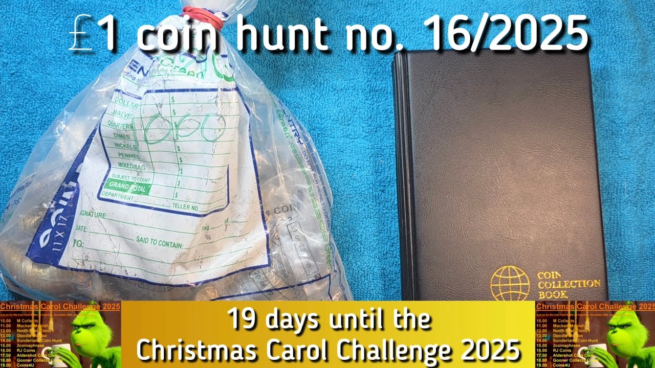 😎 We keep hunting! - &pound;1 coin hunt no. 16/2025 for Edinburgh Arms (the last coin for the book)