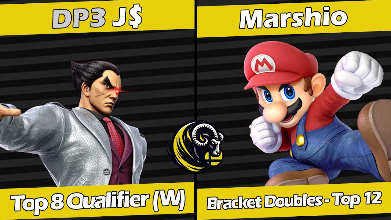 Ram Rampage 15 Top 8 Qualifier - J$ (Kazuya) vs Marshio (Mario)
