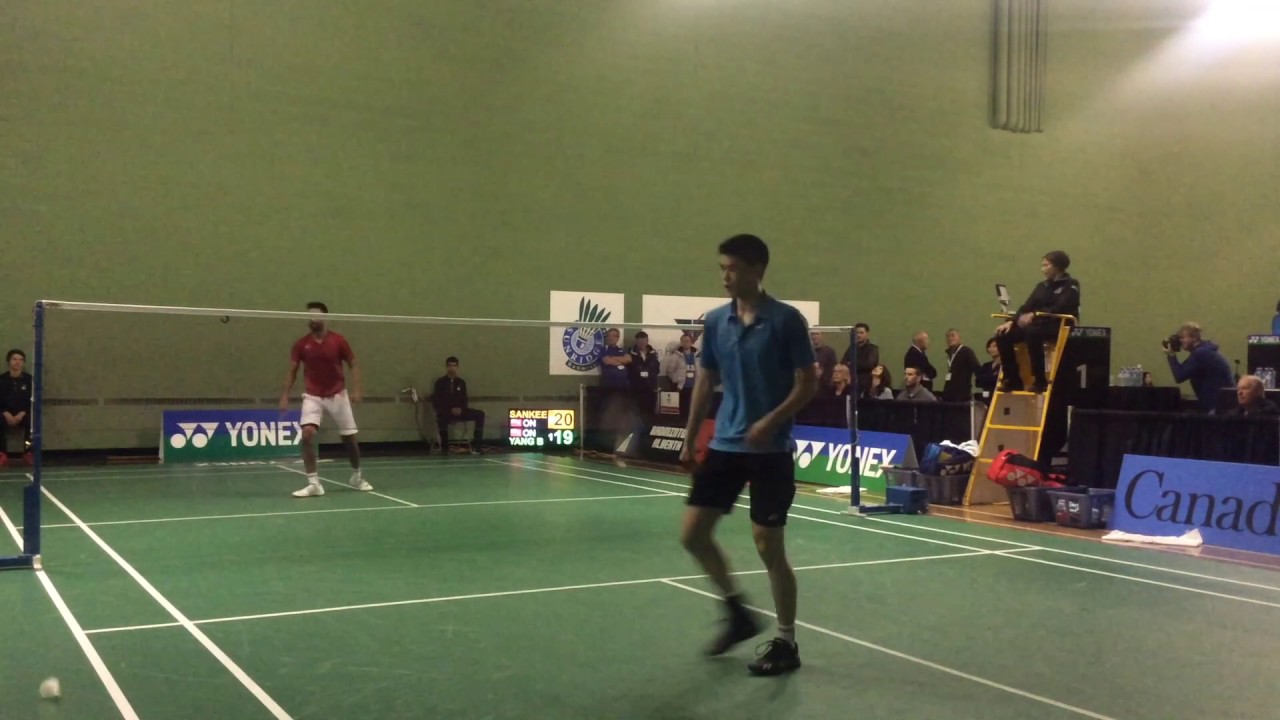 Brian Yang vs Br Sankeerth Nice Camera Angle Highlights ~ 2019 Canadian Nationals