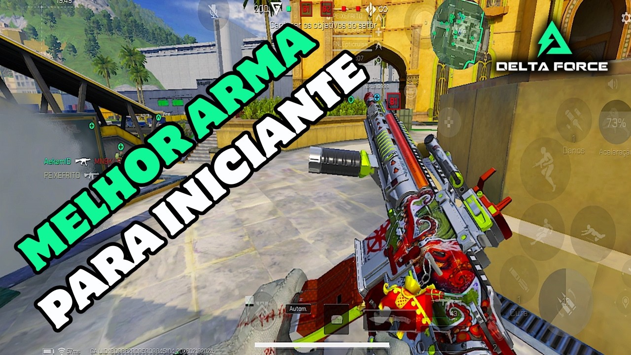 A MELHOR ARMA DE ENTRADA PARA O DELTA FORCE