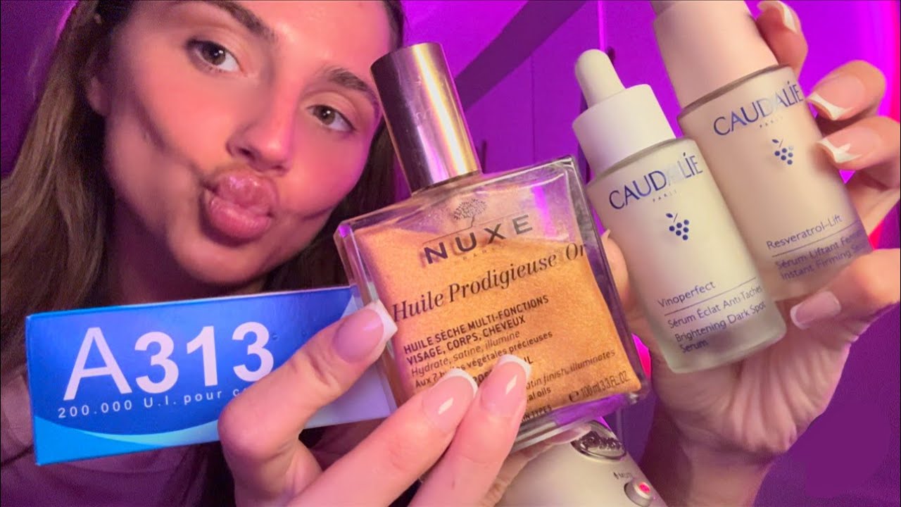 ASMR FRENCH PHARMACY FINDS ‍🧖‍♀️⚕️(unboxing what I got in Paris, tapping)