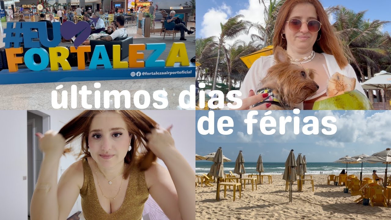 últimos dias em Fortaleza: Reveillón, Praia, volta a Buenos Aires e Trabalho Presencial