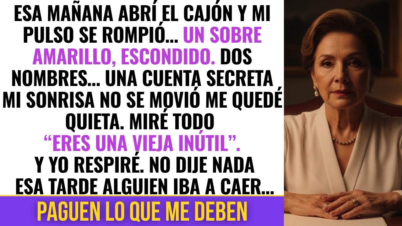 Creí que todo era normal… pero cuando vi ese sobre oculto, entendí quién se burlaba de mí