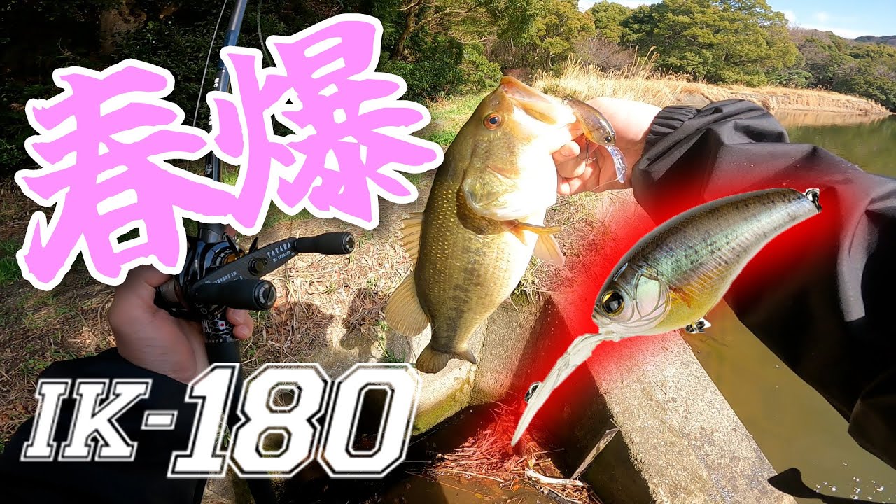 【バス釣り】バスキエ的に【クジャラ】と【IK180】はこう使う【イマカツ】