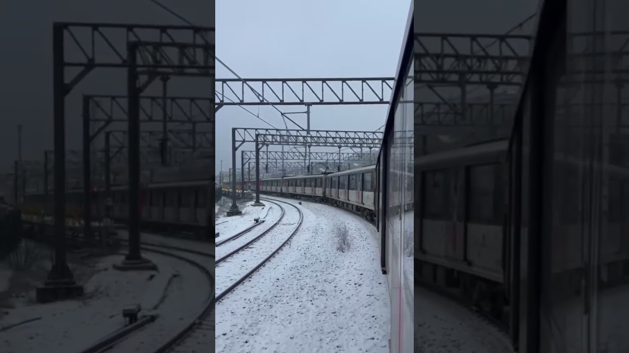 Metro İstanbul Olimpiyat Yerleşkesi&rsquo;nden Kar Manzarası
