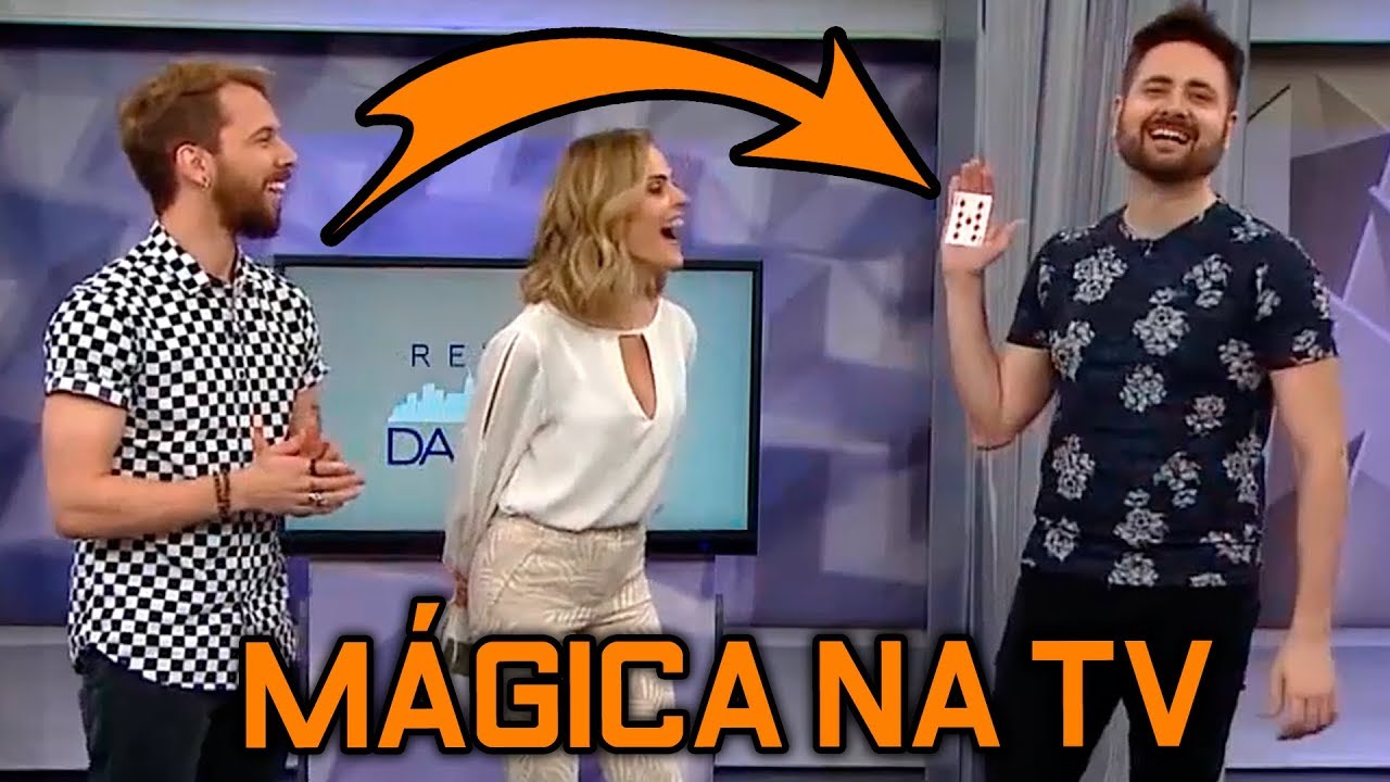 FUI NA TV FAZER MÁGICAS