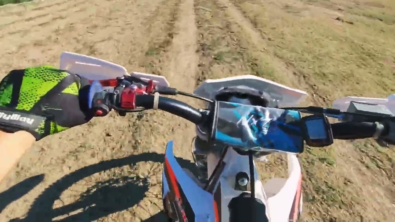 Vă prezint crosul meu Barton NXT 250 🚀 + urcări pe dealuri 🔥🏍️