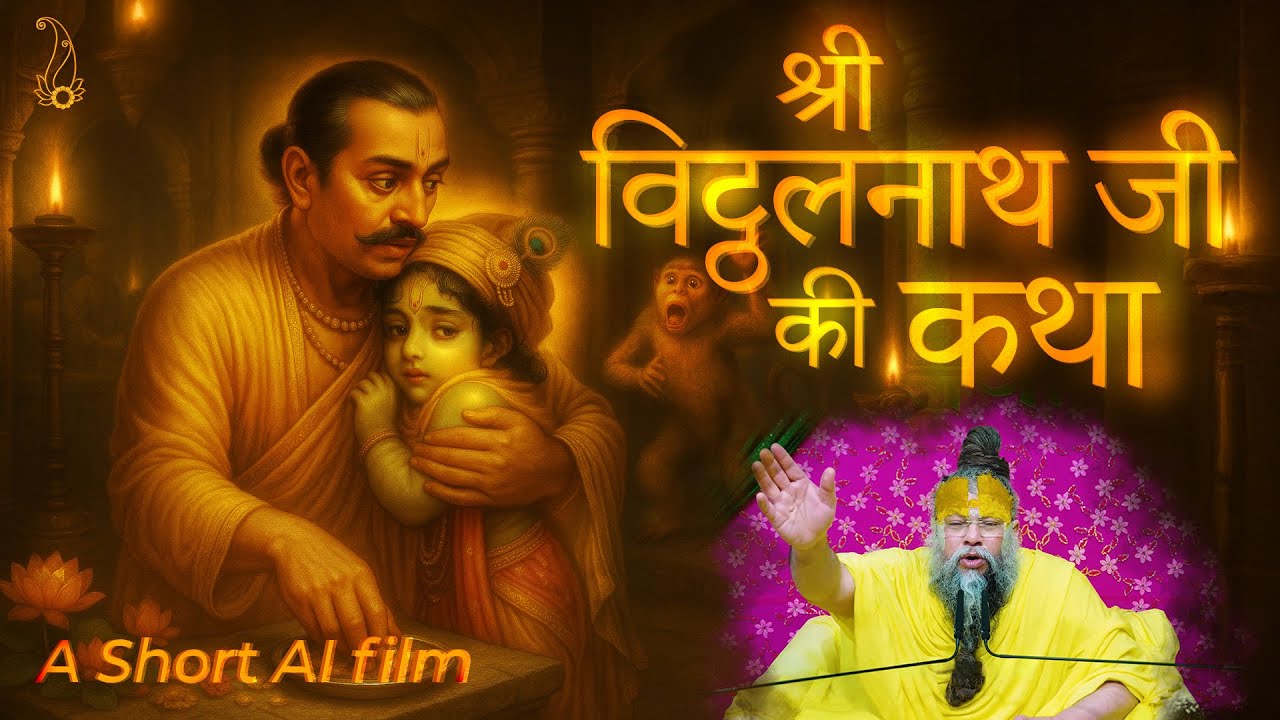 श्री विट्ठलनाथ जी की कथा | An AI Short Video | Pujya Premanand Govind Sharan Ji Maharaj