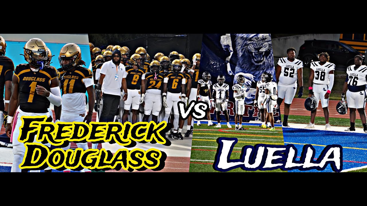 Frederick Douglass High School vs Luella High School Football Match Up (Full Game Highlights)