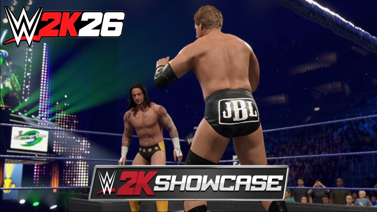 WWE 2K26 CM Punk Showcase CM Punk vs JBL WWE World Heavyweight Championship SummerSlam 2008 PART 1