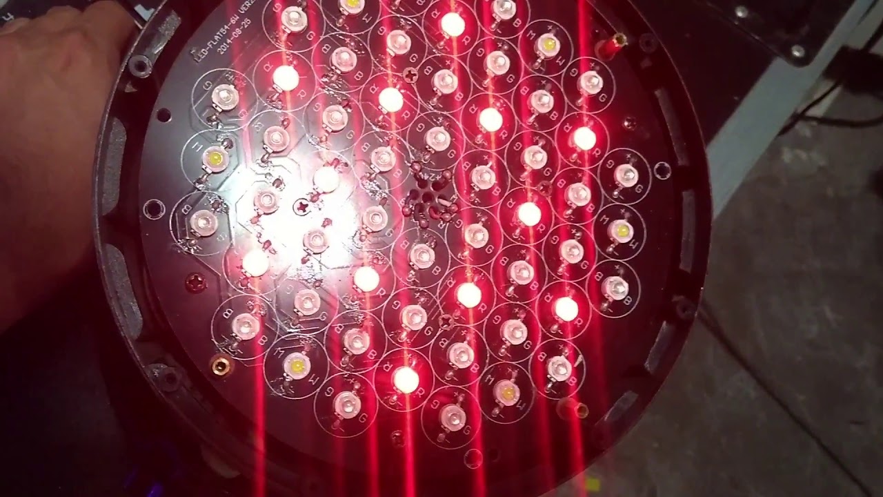 Reparar luces LED RGBW, Cambiar leds de iluminación o luces