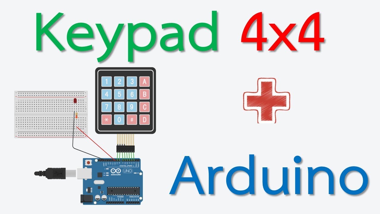 การใช้ keypad 4x4 ร่วมกับ Arduino