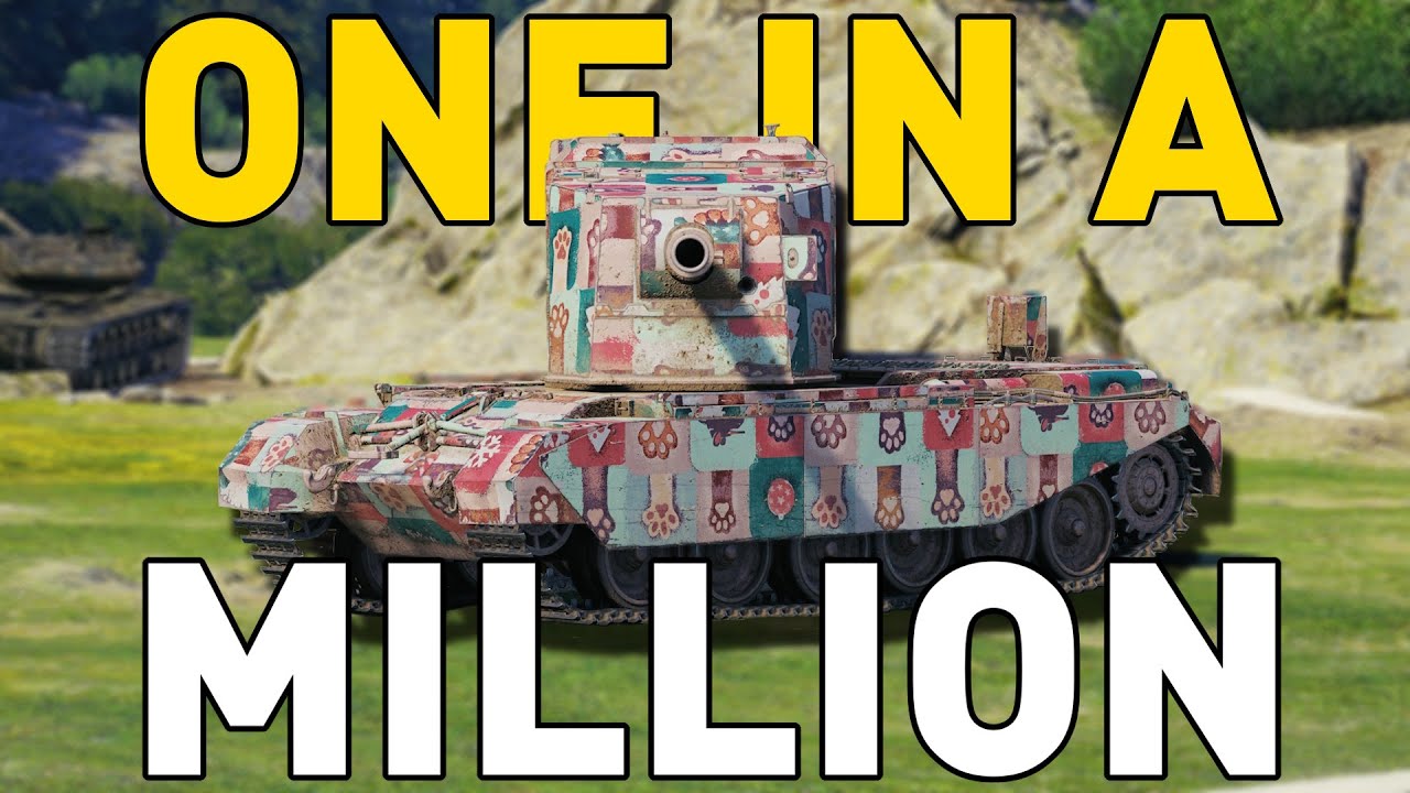 1 in a MILLION game of World of Tanks!